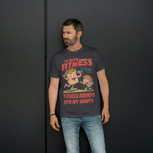 I'm Into Fitness Fit'ness Burrito In My Mouth  Tri-Blend Shirt