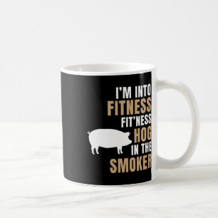 I'm Into Fitness Hog Bbq Smoker Roaster Funny Pig Coffee Mug