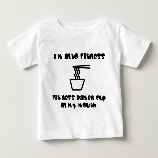 IM Into Fitness - Ramen Noodles Baby T-Shirt (Front)