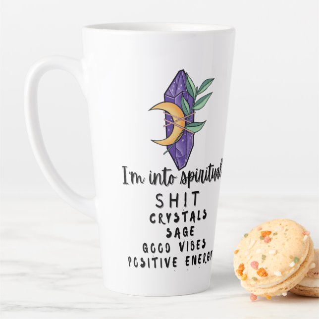 I'm Into Spiritual Funny Quote Morphing  Magic Mug (In Situ)