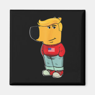 I'm Just A Chill Guy President Trump 2024 Magnet