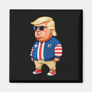 I'm Just A Chill Guys Trump Funny Chill Guy Meme  Magnet