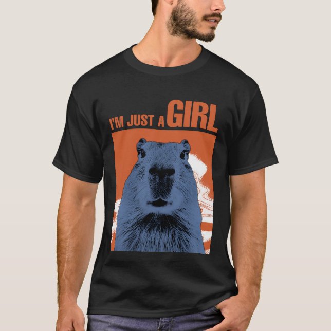 I'm just a girl meme  T-Shirt (Front)