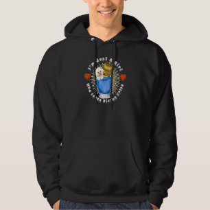 Im Just A Girl Who Loves Bichon Frise Puppy Dog Pe Hoodie