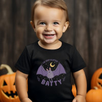 I'm Just A Little Batty Funny Halloween Bat Pun
