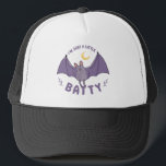 I'm Just A Little Batty Funny Halloween Bat Pun Trucker Hat<br><div class="desc">Ready to go batty this Halloween? This 'I'm Just A Little Batty' funny Halloween shirt is the perfect funny pun for your spooky celebrations. With a cute bat design,  it's a great gift idea for fellow Halloween lovers.</div>