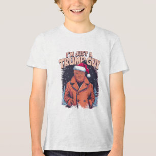 i'm Just a Trump Guy Chill Guy Meme Trump T-Shirt Tri-Blend Shirt