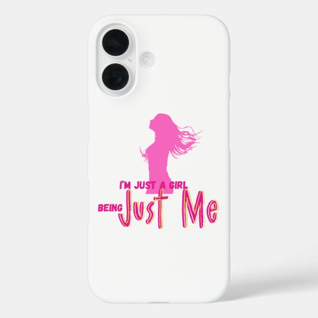 im just girl Case-Mate iPhone case (Back)
