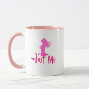 im just girl mug
