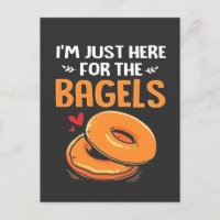 I'm Just Here for the Bagels Jewish Food 