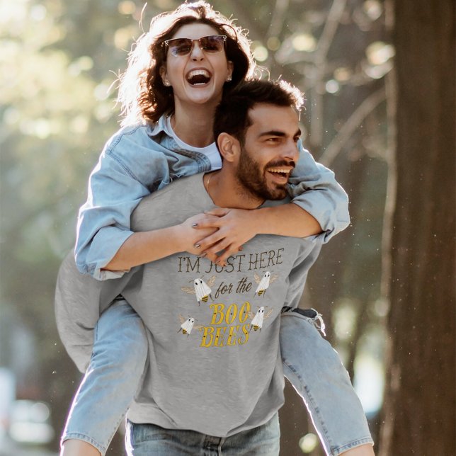 I'm Just Here for the Boo Bees Funny Halloween Sweatshirt (Creator Uploaded)