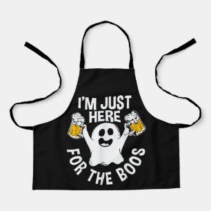 I'm Just Here For The Boos Apron
