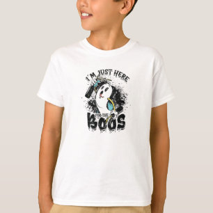 I'm just here for the boos - cute halloween T-Shirt