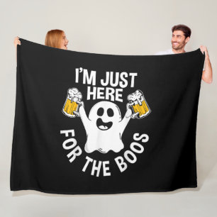  I'm Just Here For The Boos  Fleece Blanket