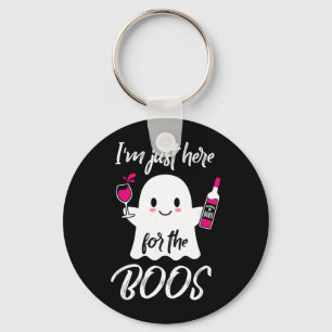 Im Just Here for The Boos Funny Halloween Key Ring