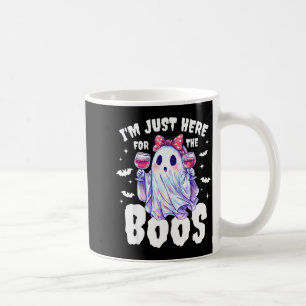 Im Just Here For The Boos Funny Halloween Women Gh Coffee Mug