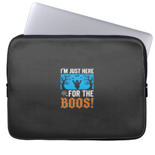 I'm Just Here For The Boos Halloween Design_1 Laptop Sleeve