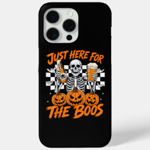 I'm Just Here for The Boos Halloween Skeleton iPhone 15 Pro Max Case