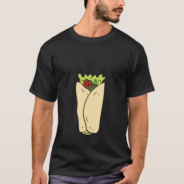 I'm Just Here For The Burritos T-Shirt (Front)