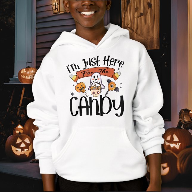 I'm Just Here for the Candy Cute Halloween (I'm Just Here for the Candy Cute Halloween Hoodie)