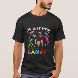 I'm Just Here For The Candy Easter Egg Bunny Choco T-Shirt