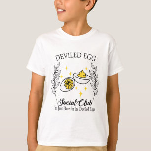 I'm Just Here For The Deviled Eggs Funny Thanksgiv T-Shirt