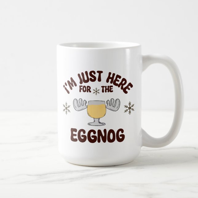 I'm Just Here For The Eggnog Mug (Right)