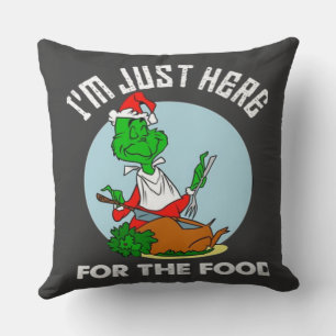 I'm just here for the food cushion