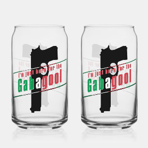 I'm Just Here For The Gabagool Can Glass