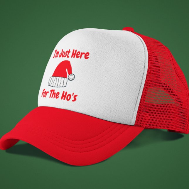I'm Just Here For The Ho's Trucker Hat (Creator Uploaded)