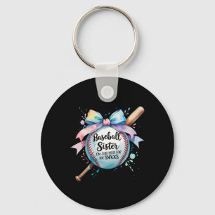 Im Just Here For The Snack Bysebyll Sister Funny G Key Ring