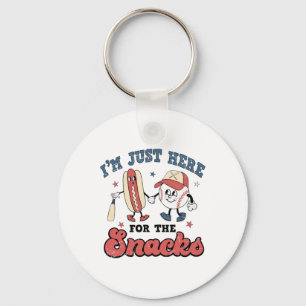 I'm Just Here For The Snacks Bysebyll Lovers Women Key Ring
