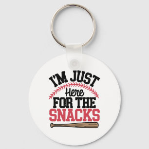 Im Just Here For The Snacks Bysebyll Toddler Siste Key Ring
