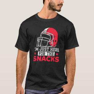 I'm Just Here For The Snacks Fantasy Football Game T-Shirt