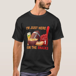 I'm Just Here For The Snacks Funny Fantasy America T-Shirt