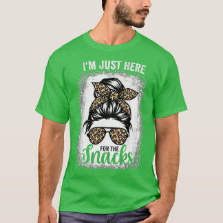 I'm Just Here For The Snacks Funny Fantasy Footbal T-Shirt