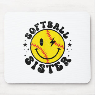 I'm Just Here For The Snacks Softll Sister Toddler Mouse Pad