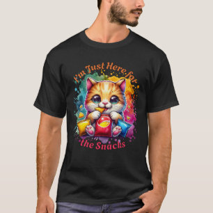 I'm Just Here for the snacks T-Shirt