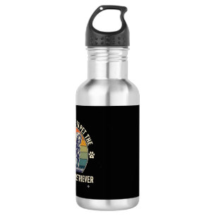 Im Just Here Pet Labrador Retriever Dog Retro Suns 532 Ml Water Bottle