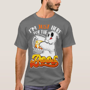 Im Just Here The Boos Funny Halloween T-Shirt