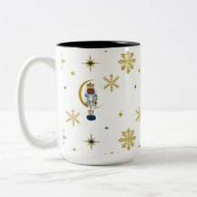 I'm Just Nutcrakers For Christmas in Blue and Gold