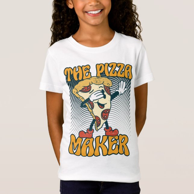 I'm Just The Pizza Maker Italian Dish Pizza  T-Shirt (Front)