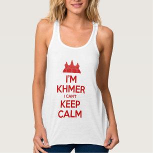 I'm Khmer I Can't Keep Calm Singlet