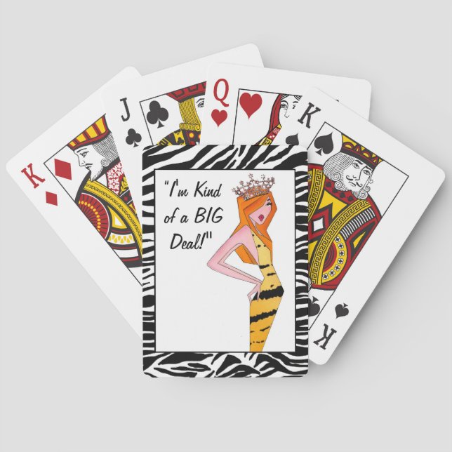 "I'm Kind Of A Big Deal!" Playing Cards (Back)