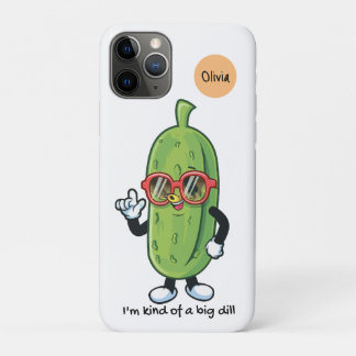 I'm Kind of a Big Dill | pickle wearing sunglasses Case-Mate iPhone Case