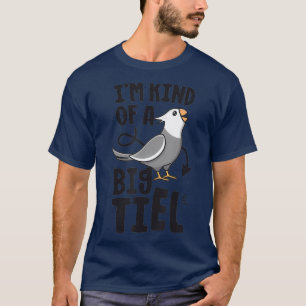 Im Kind Of A Big Tiel White Face Cockatiel Birb T-Shirt