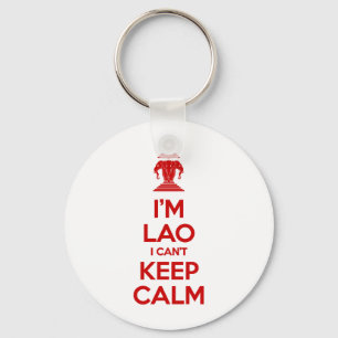 I'm Lao I Can't Keep Calm Key Ring