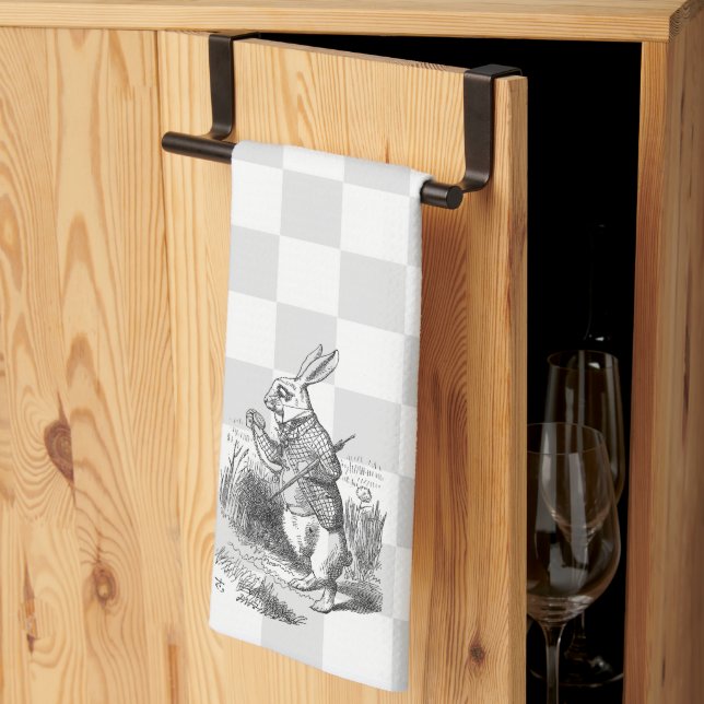 I'm Late! 1 Kitchen Towel (Thirds Fold)