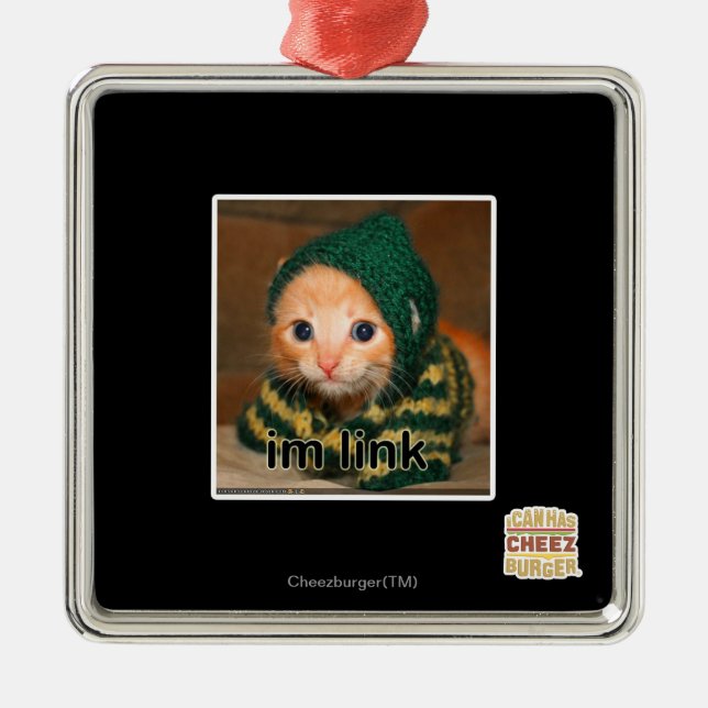 im link metal tree decoration (Front)