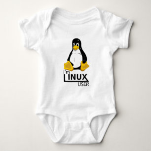 I'm Linux User Baby Bodysuit